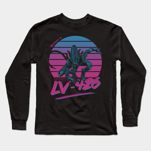 Welcome to LV-426 Long Sleeve T-Shirt by ddjvigo